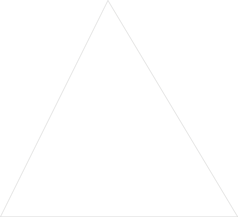 Triangulo Png Branco - Triângulo Branco Png Clipart (805x733), Png Download