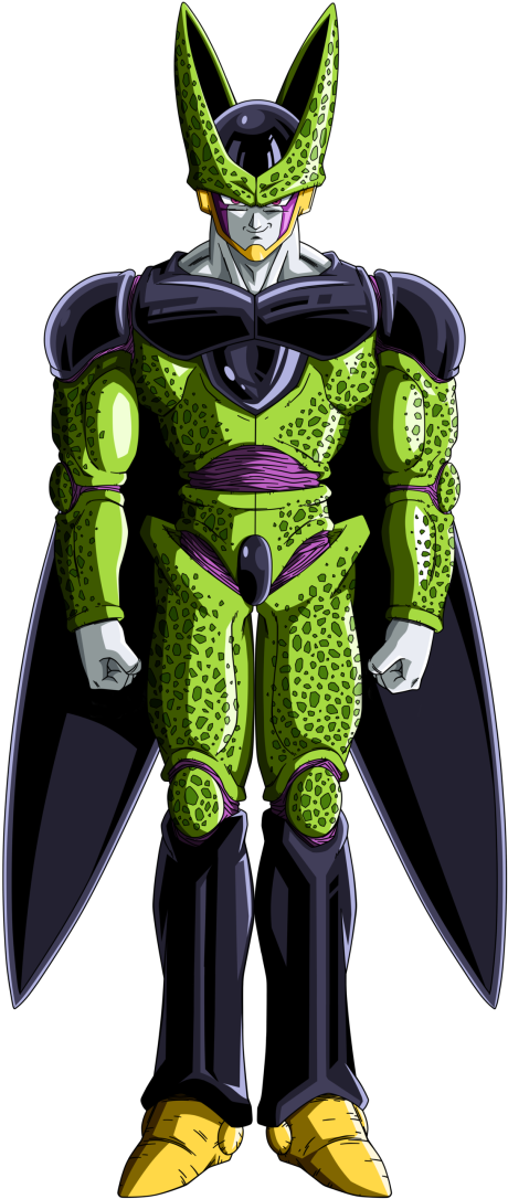 Uploads1524897291767-dbz - Cell - Dragon Ball Z Cell Clipart (674x1116), Png Download