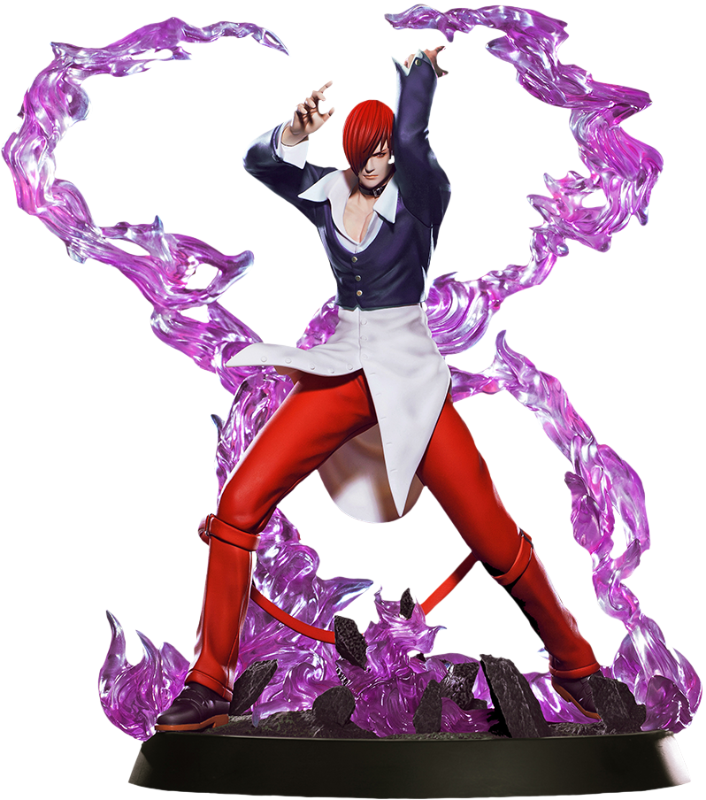 The King Of Fighters '97 - King Of Fighter Iori Yagami Clipart (798x904), Png Download