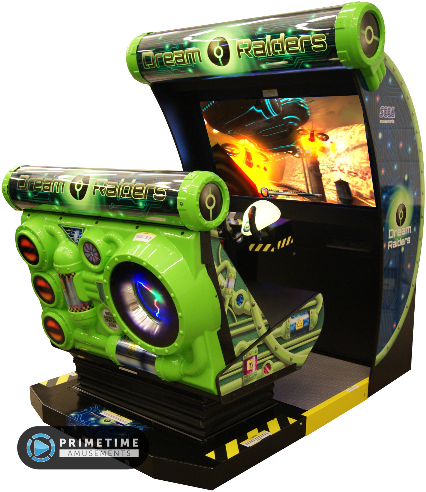 Dream Raiders Interactive Ride Arcade Game By Sega - Dream Raiders Arcade Clipart (2174x2174), Png Download