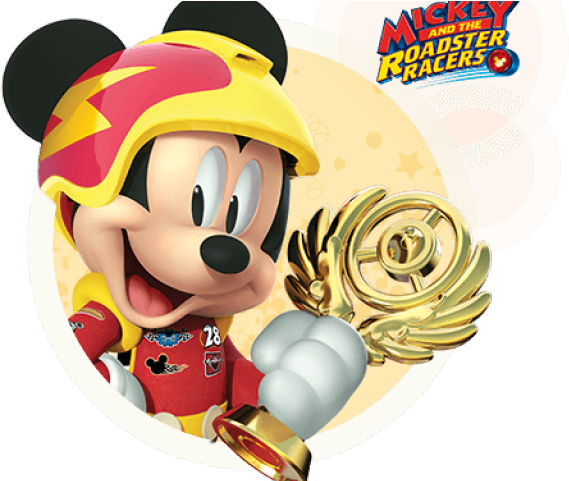 Character Clipart Mickey Clubhouse - Mickey And The Roadster Racers Png Transparent Png (640x480), Png Download