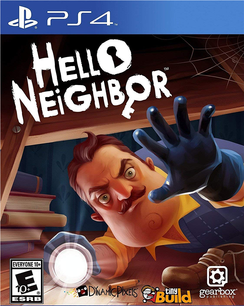 Hello Neighbor - Games - Hello Neighbor Ps4 Game Clipart (1400x1400), Png Download