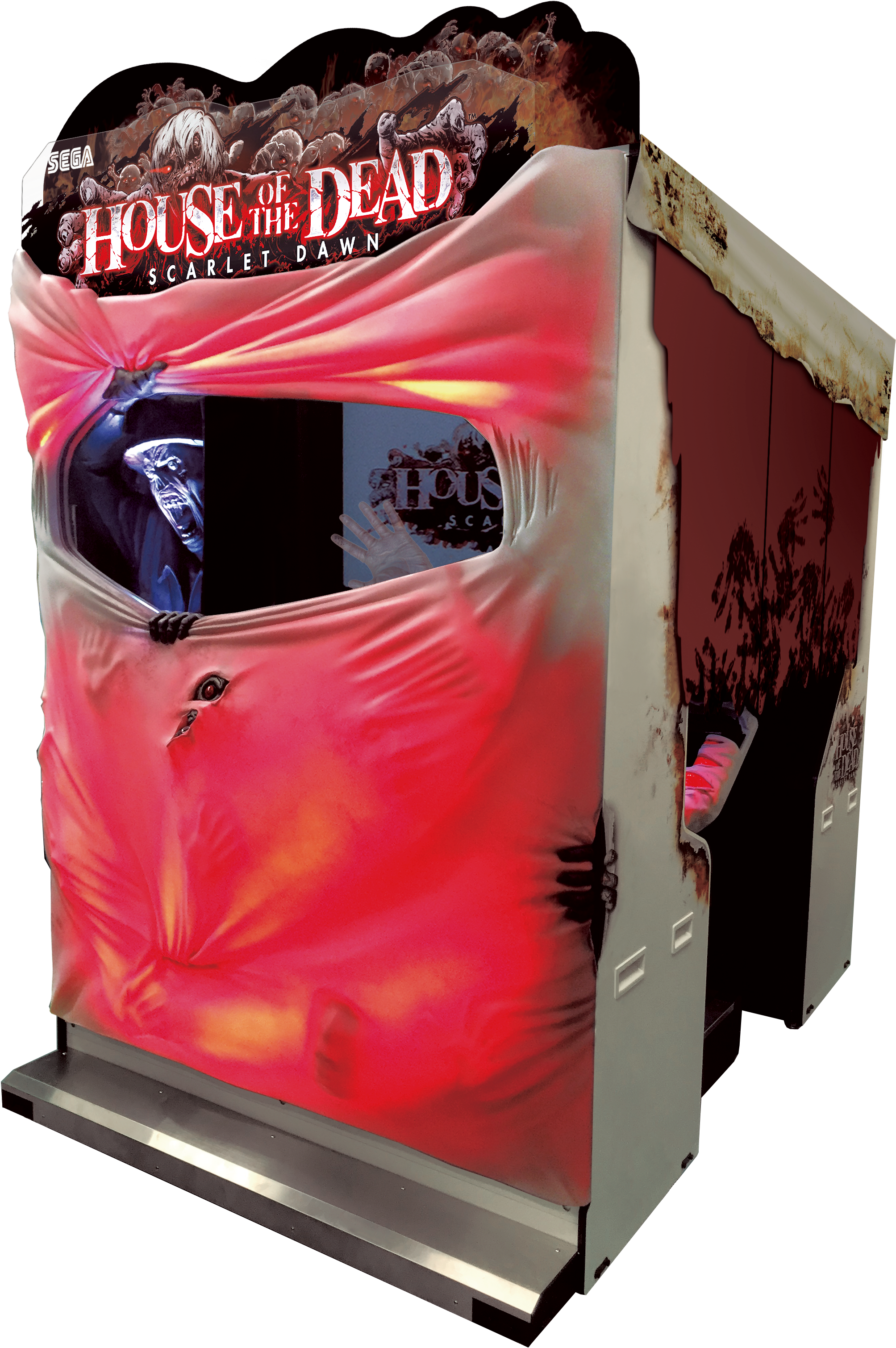 House Of The Dead Scarlet Dawn Sdlx - House Of The Dead Scarlet Dawn Arcade Clipart (2448x3264), Png Download