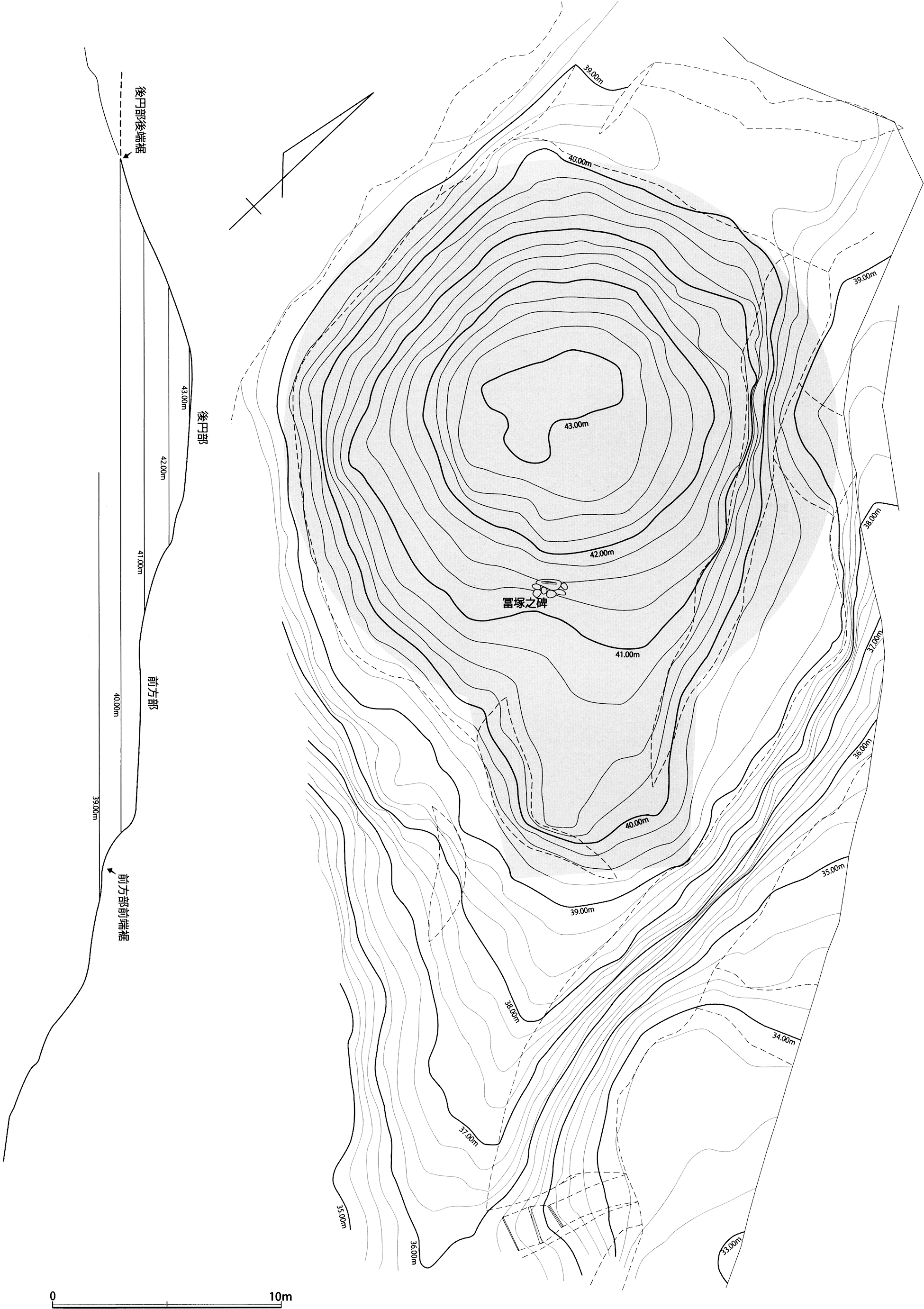 Tomizuka Tumulus Survey Plan - Sketch Clipart (2054x2912), Png Download
