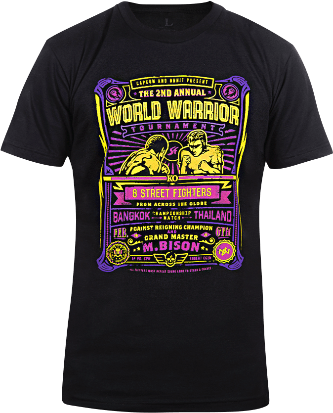 These - Onnit Street Fighter T Shirts Clipart (735x1000), Png Download