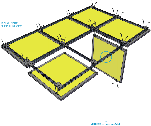 Aura Img - Acoustic Ceiling Torsion Spring Clipart (750x444), Png Download