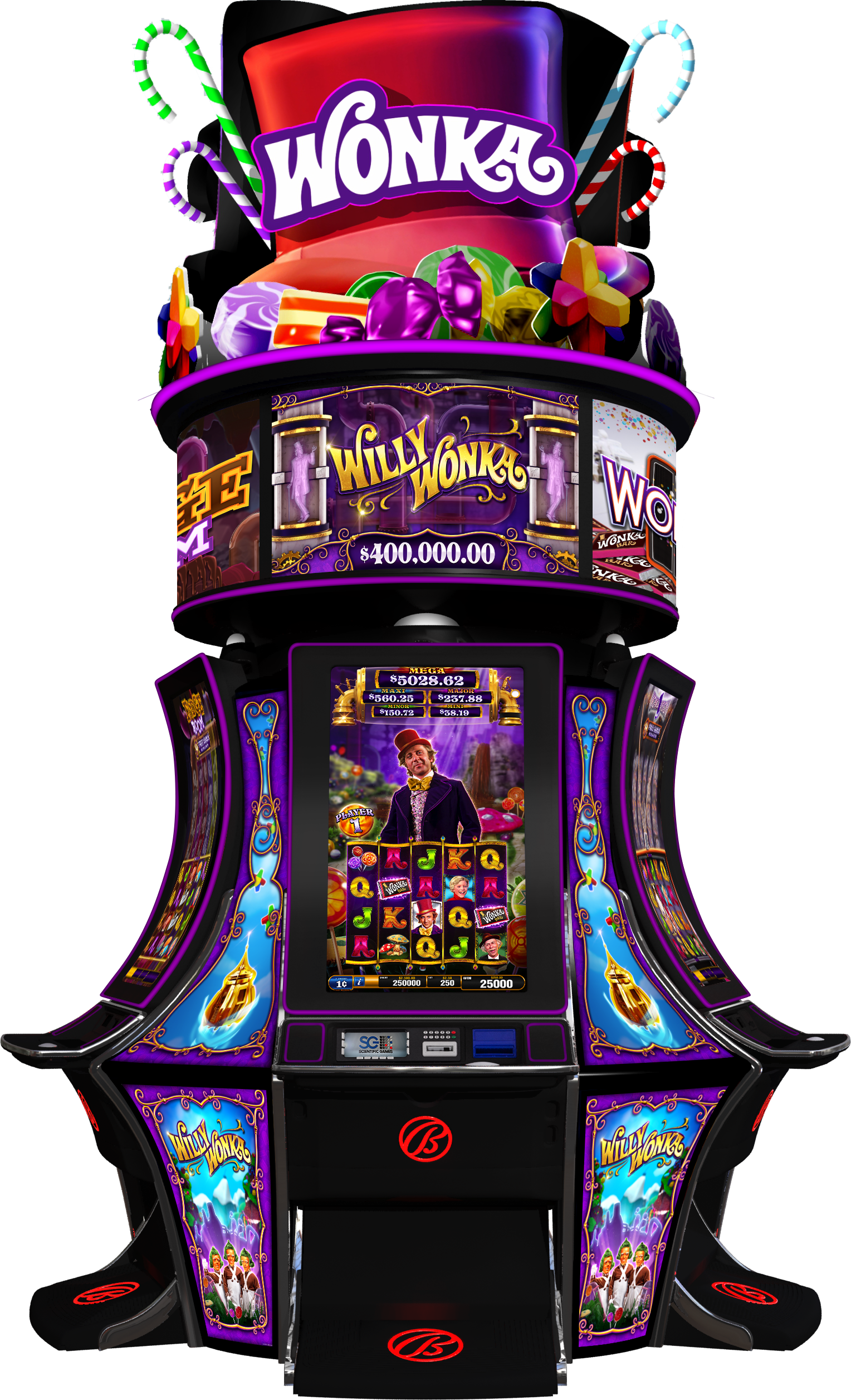 Willy Wonka Dream Factory Clipart (1528x2512), Png Download