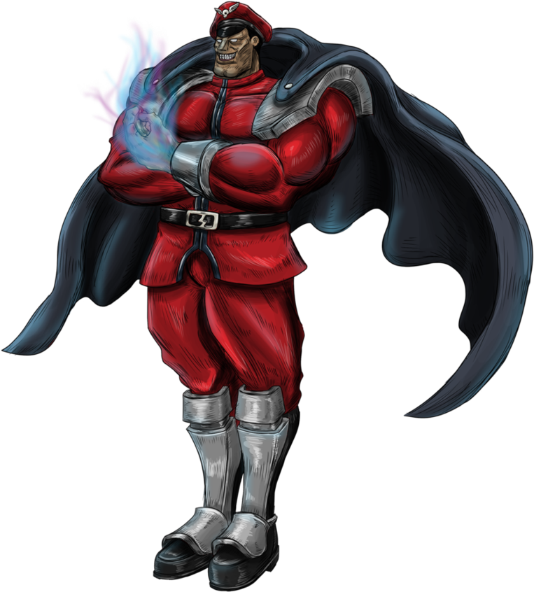 Street Fighter Png - M Bison Street Fighter Png Clipart (894x894), Png Download