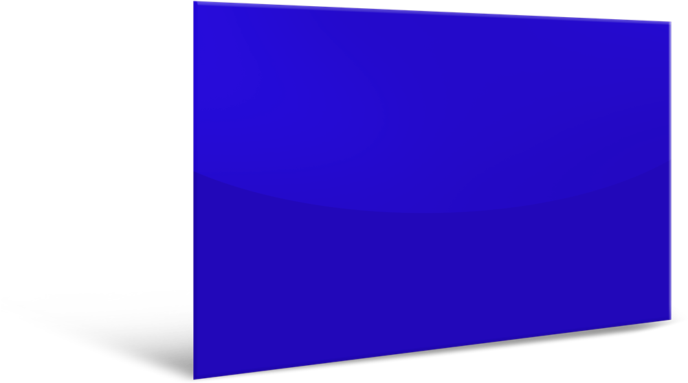 Bhpghrf6070400 Glass Heat Ral Frameless Blau - Colorfulness Clipart (1024x744), Png Download