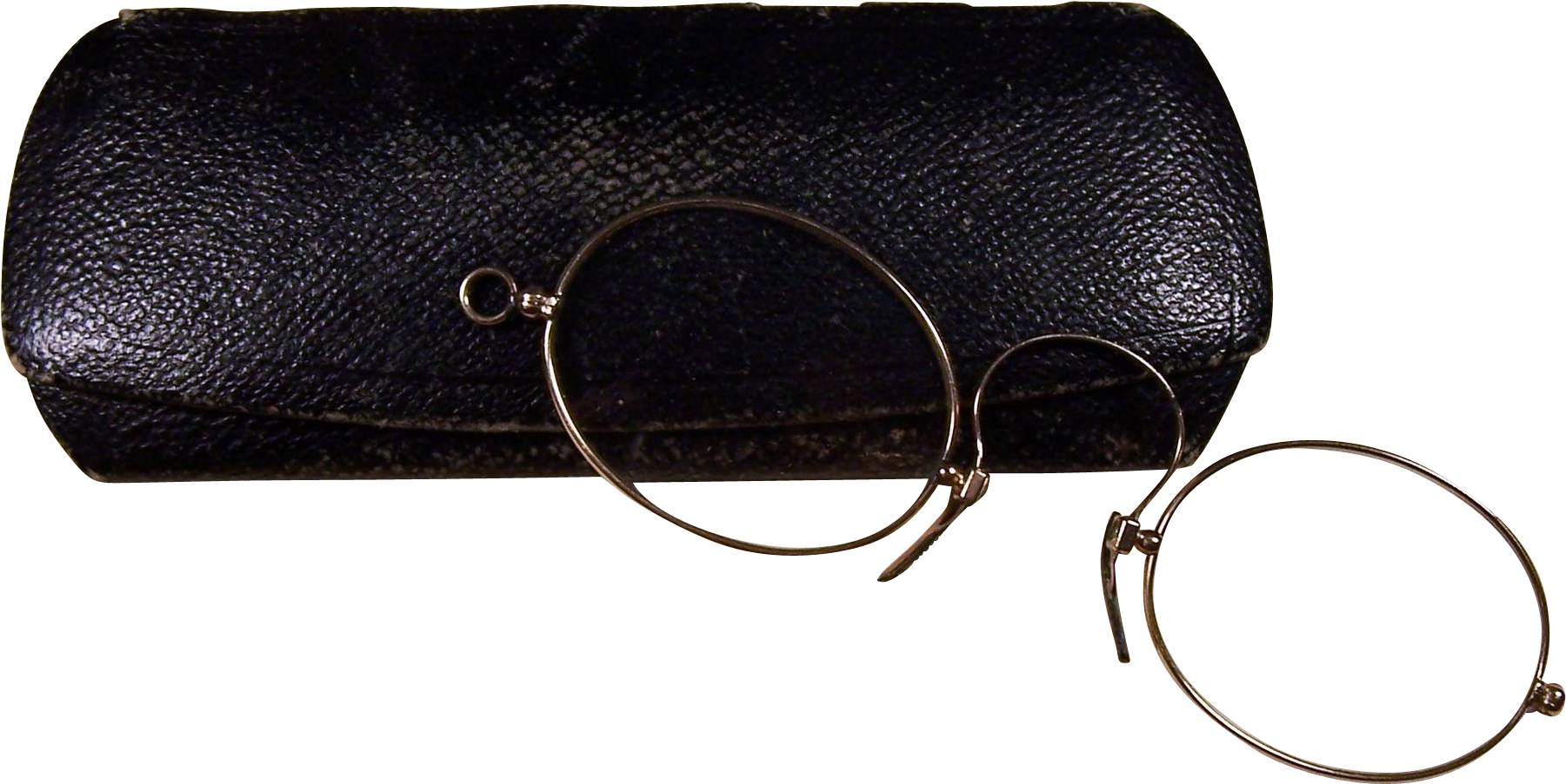 Clip Art Early Pince Nez Eyeglasses Stevens With Transparent - Wristlet - Png Download (1800x1800), Png Download