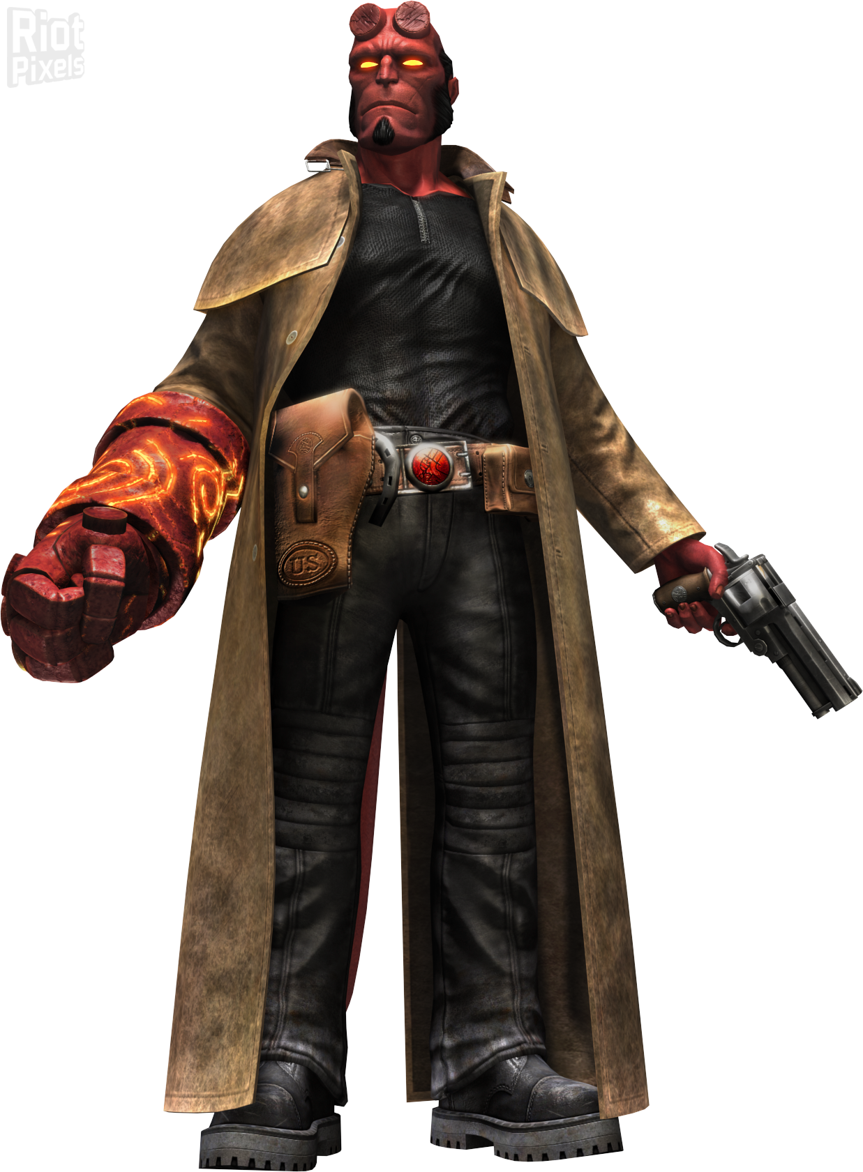 Hellboy Png Photos - Hellboy Png Clipart (1237x1681), Png Download