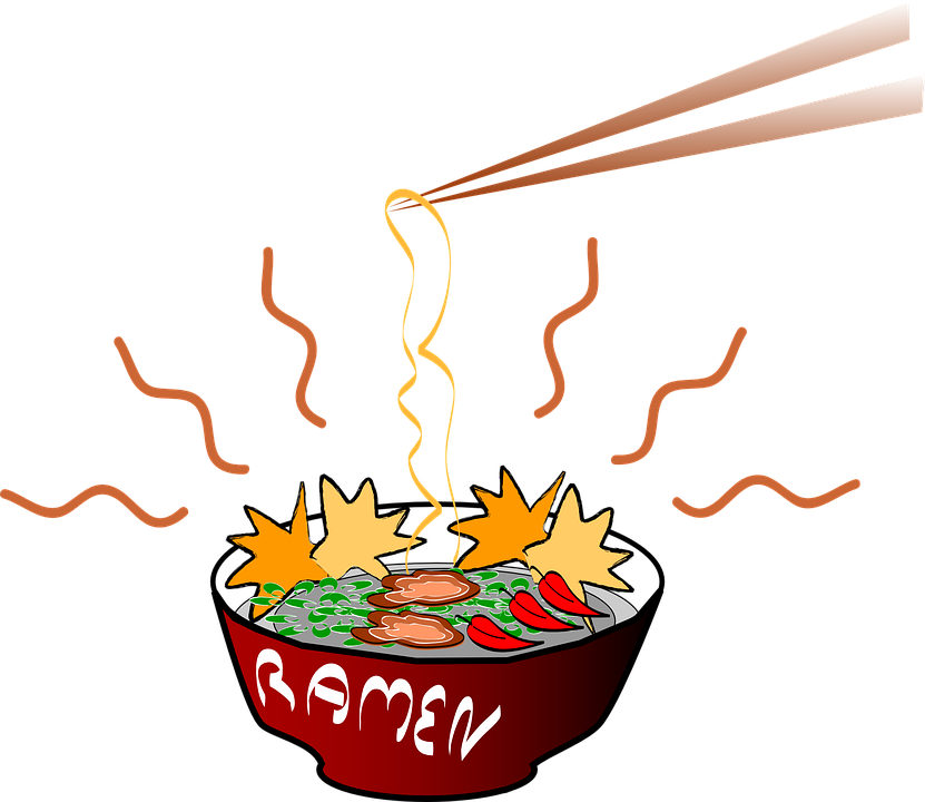 Asian Food Clipart Png - Ramen Clipart Png Transparent Png (700x605), Png Download