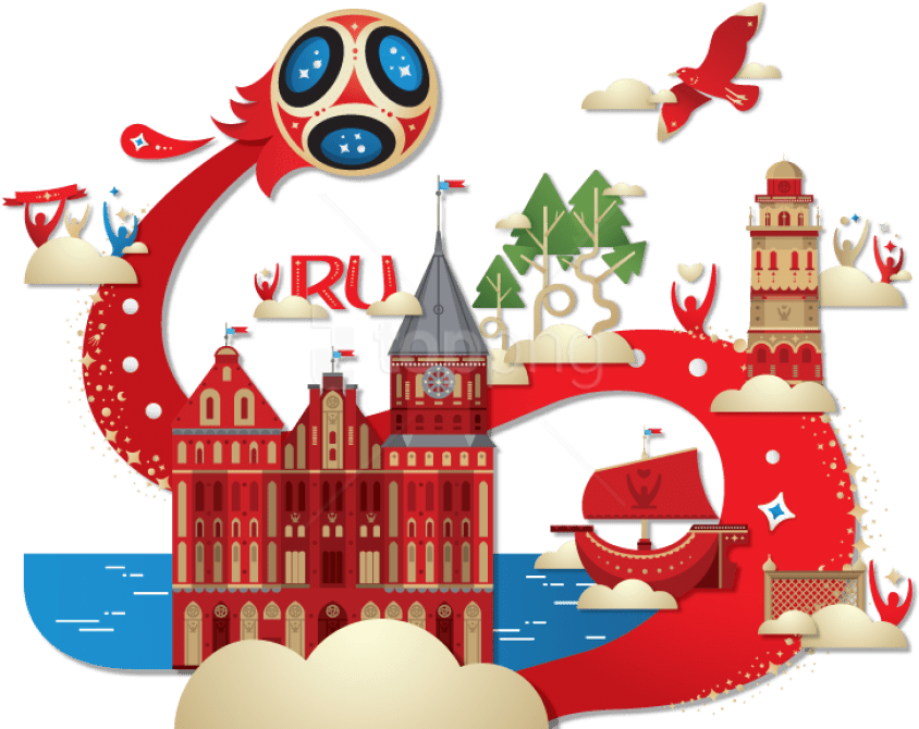 Free Png Download 2018 Fifa World Cup Russia Png Pic - Russia World Cup Png Clipart (850x676), Png Download