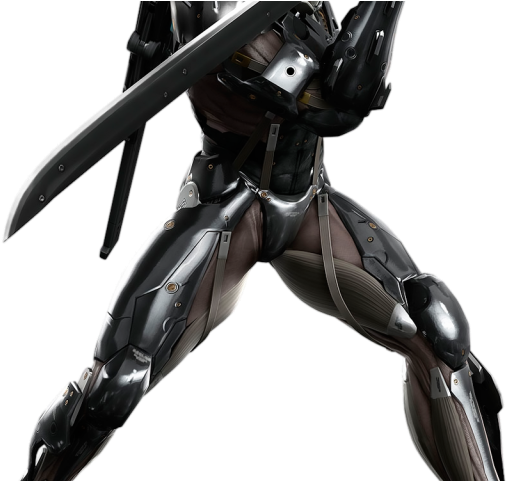 Cyborg Clipart Raiden - Raiden Metal Gear Heels - Png Download (640x480), Png Download