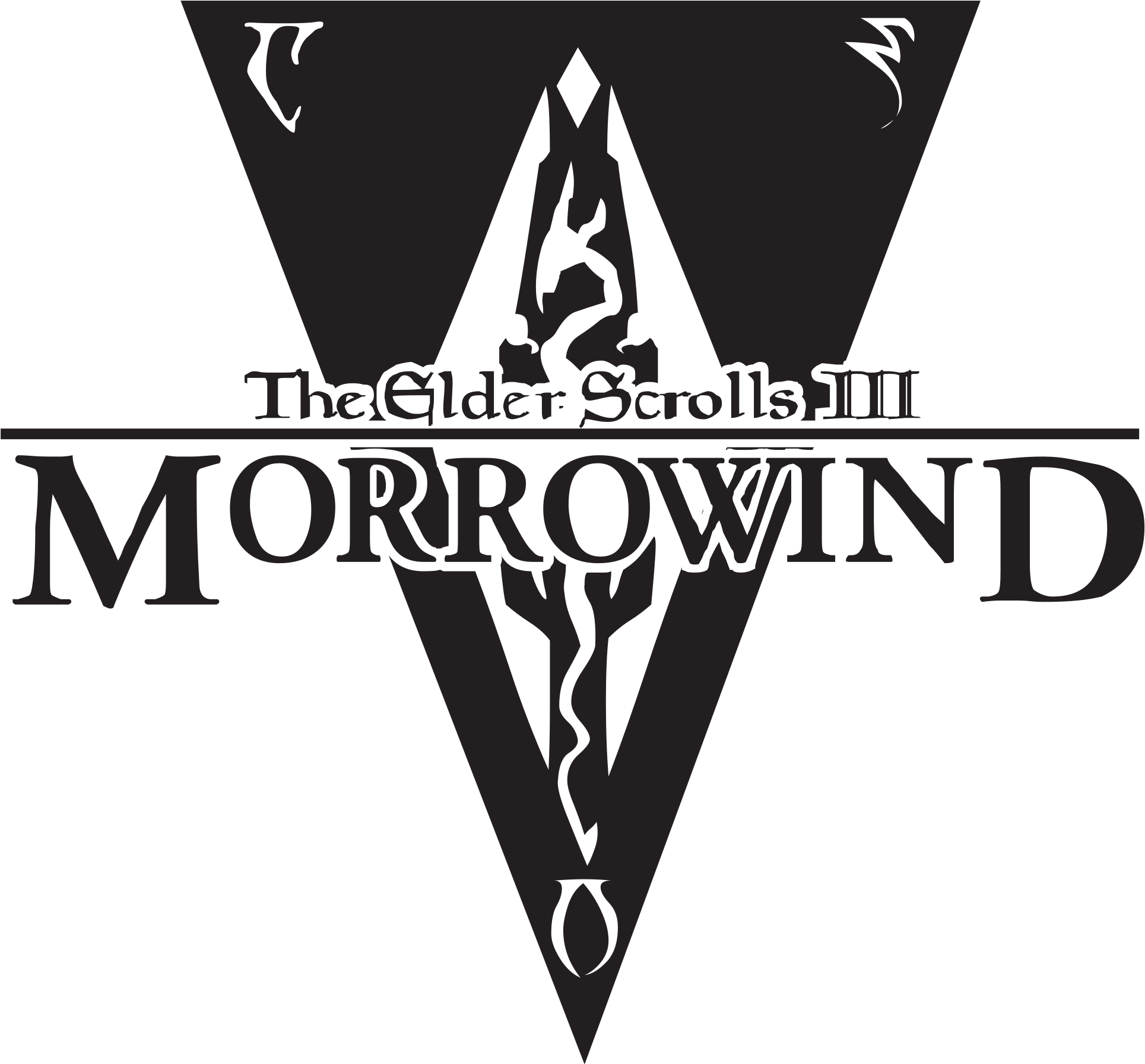 Morrowind Logo, Www - Elder Scrolls Transparent Logos Clipart (1929x1793), Png Download