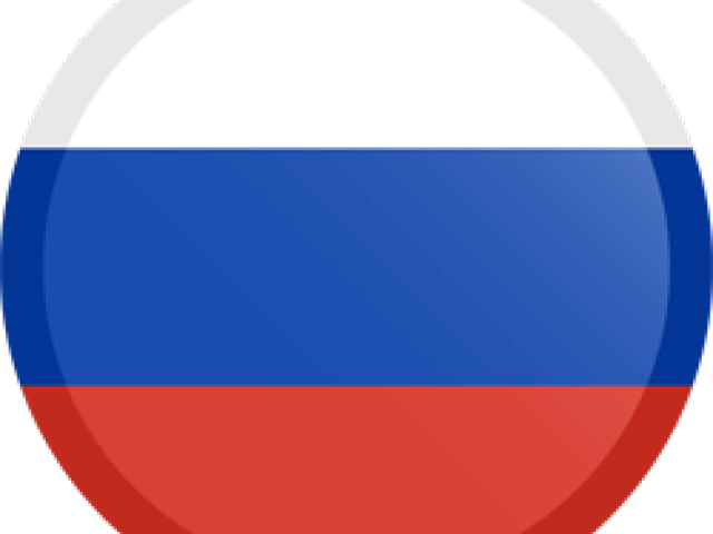 Russia Flag Clipart Png - Circle Transparent Png (640x480), Png Download