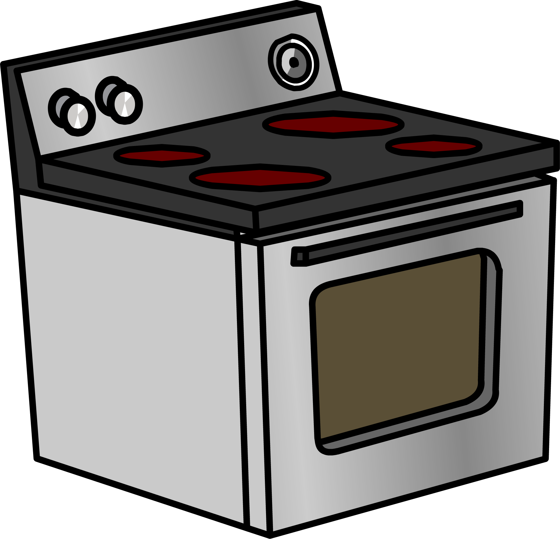 Stove Clipart Village - Stove Clipart Png Transparent Png (1945x1872), Png Download