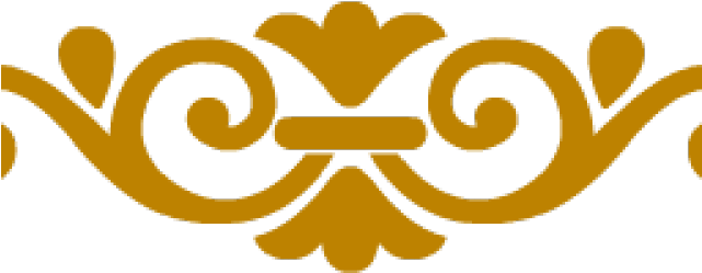 Decorative Golden Line Png Clipart (640x480), Png Download