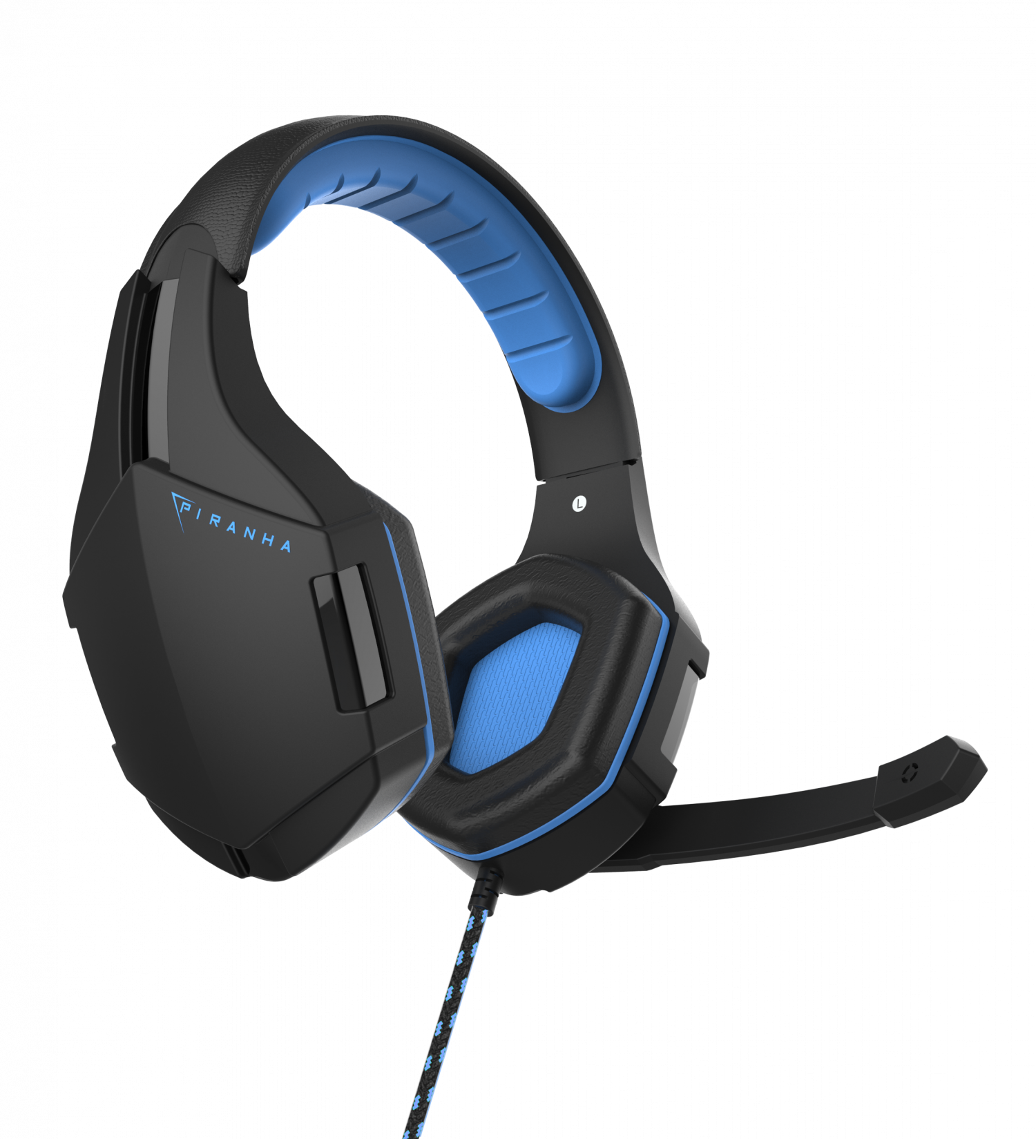 Piranha Gaming Headset Hp25 - Piranha Hp25 Gaming Headset Clipart (1500x1649), Png Download