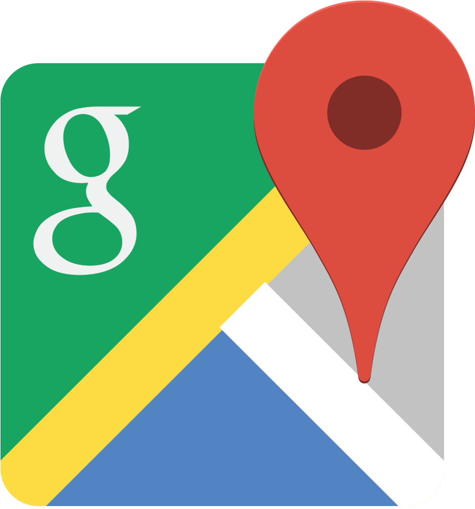 Google Maps Logo, Icon Clipart (1100x1100), Png Download