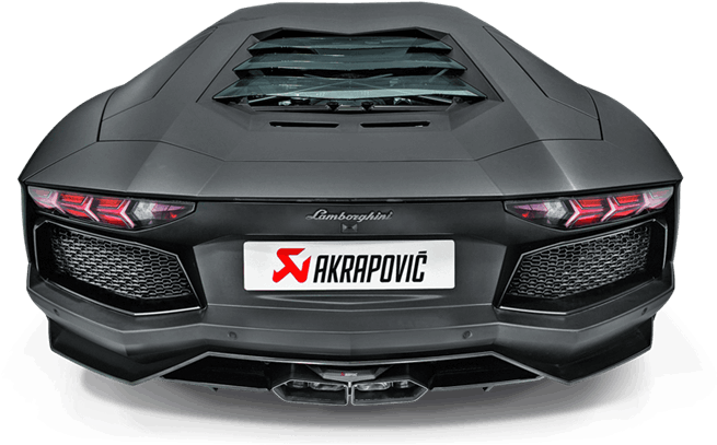 Lamborghini Aventador Back Png Clipart (941x591), Png Download