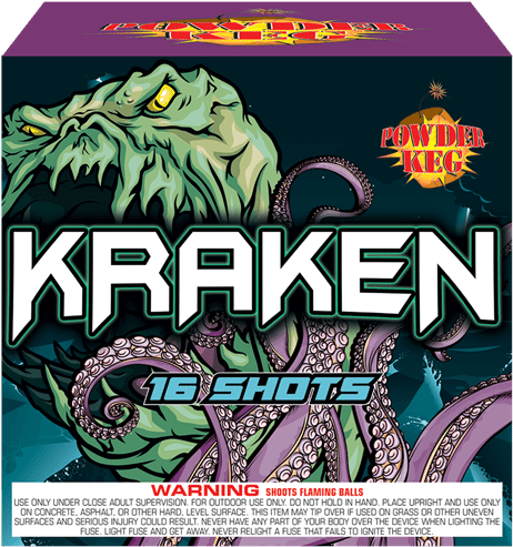 Kraken 16's - Illustration Clipart (600x600), Png Download