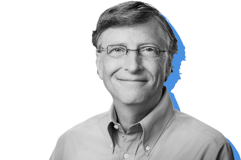 Bill Gates Profile - Bill Gates Transparent Background Clipart (900x600), Png Download