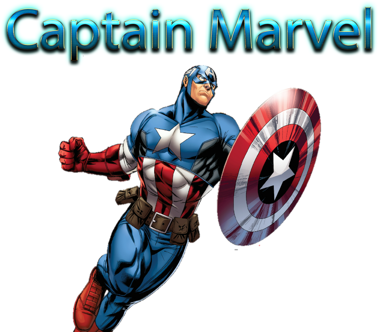 Captain Marvel Free Pictures Clipart (1467x1200), Png Download