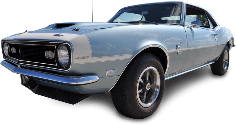 1968 Super Camaro - Robins Egg Blue Camaro Clipart (900x598), Png Download