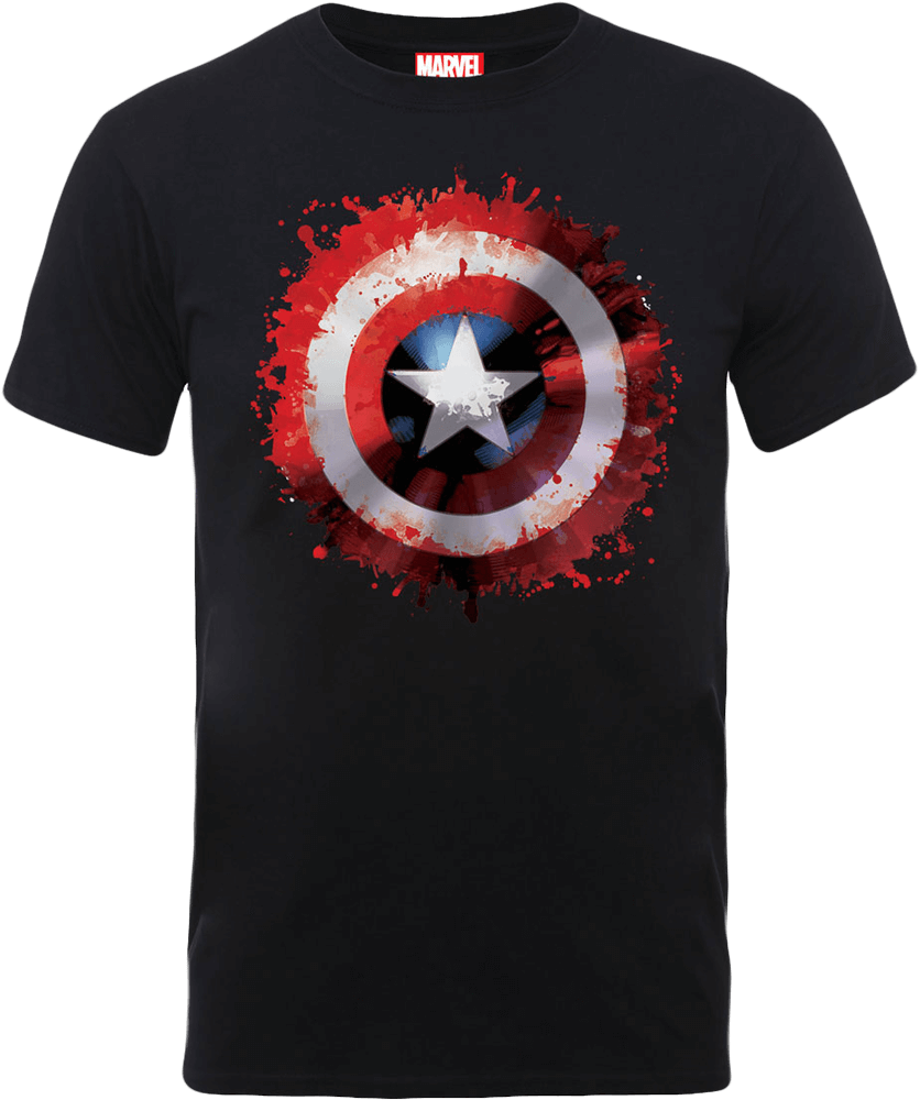 Marvel Avengers Assemble Captain America Art Shield - Camiseta Escudo Capitan America Clipart (836x1000), Png Download