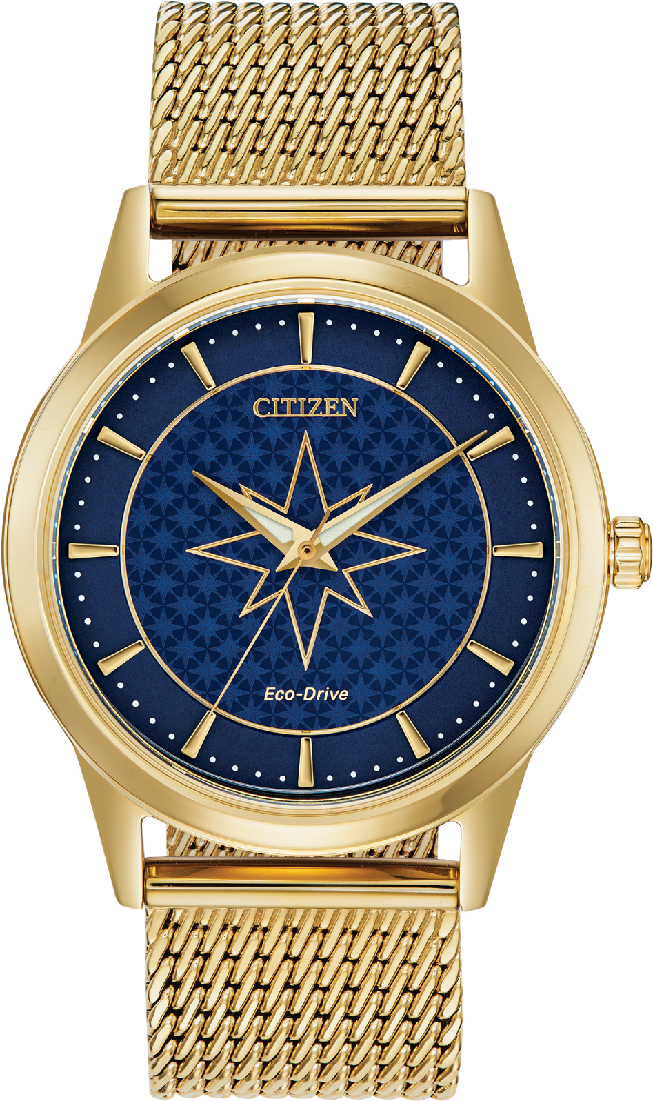 Captain Marvel - Captain Marvel Citizen Watch Clipart (1000x1650), Png Download