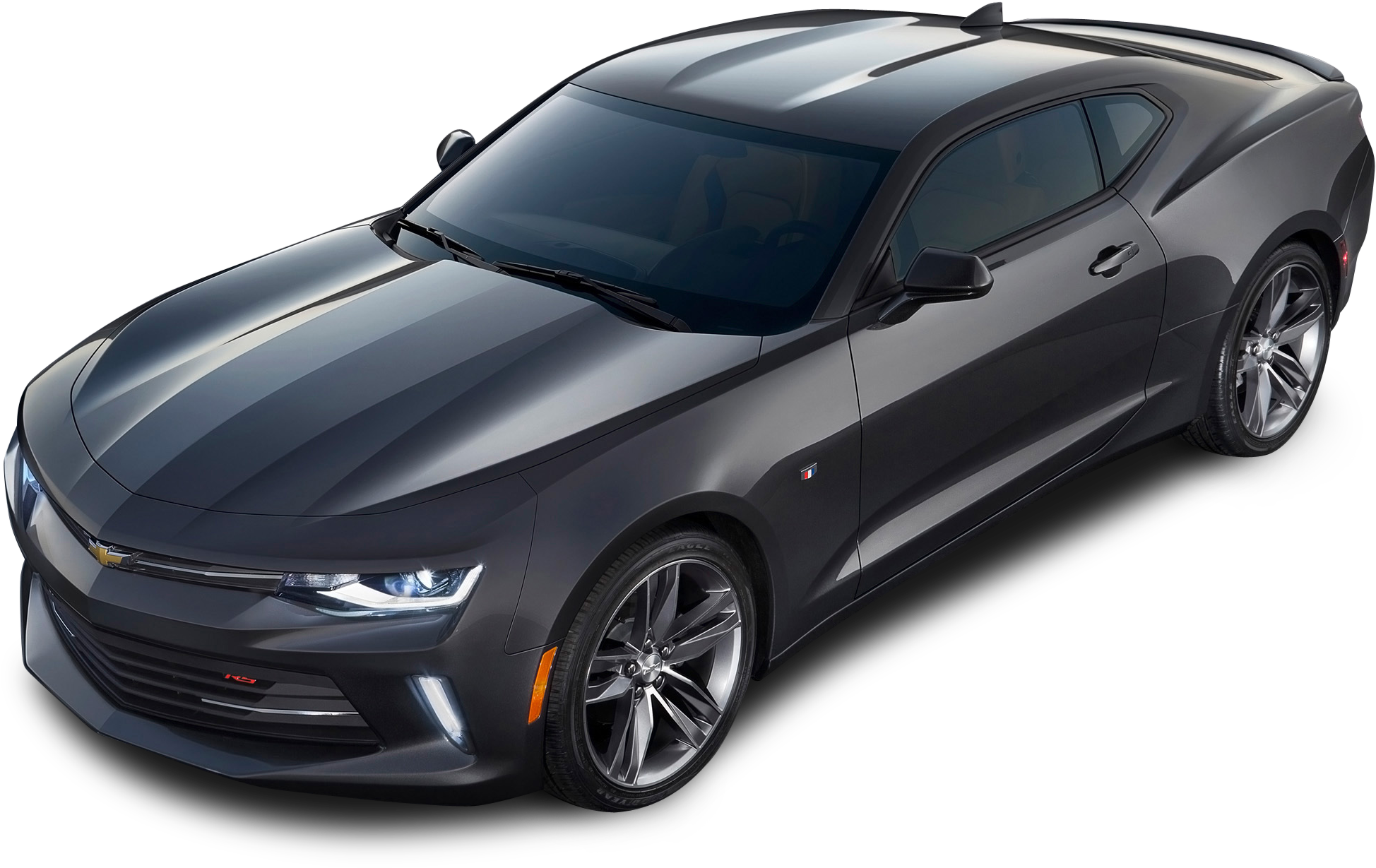 Download Chevrolet Camaro Rs Black Car Png Image - 2016 Camaro Lt Coupe Clipart (2100x1382), Png Download