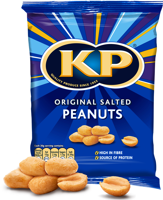 Welcome To Kp Nuts - Kp Original Salted Peanuts Clipart (850x850), Png Download