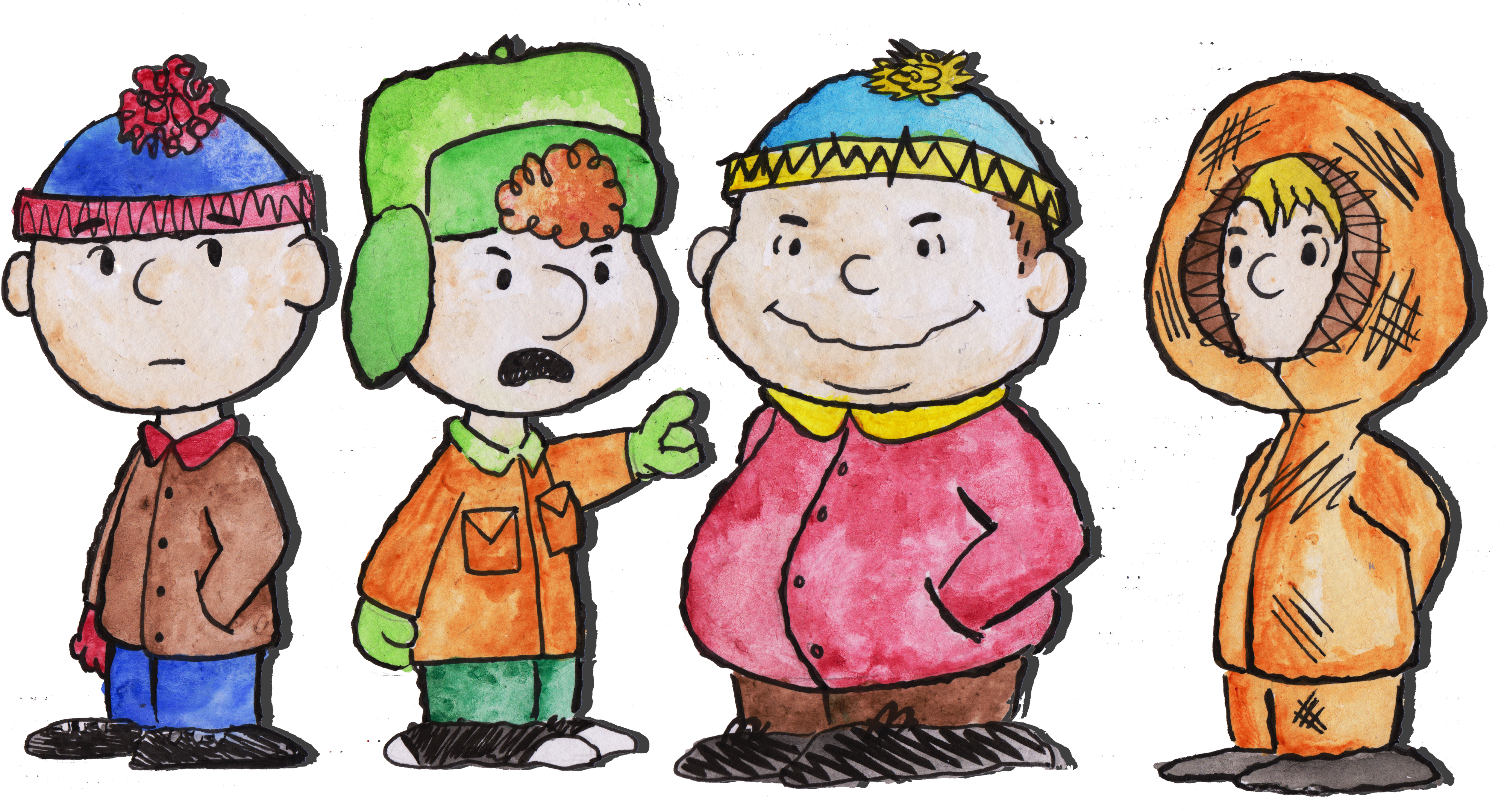 I Painted The Boys Style Who Should Clipart (4000x2160), Png Download