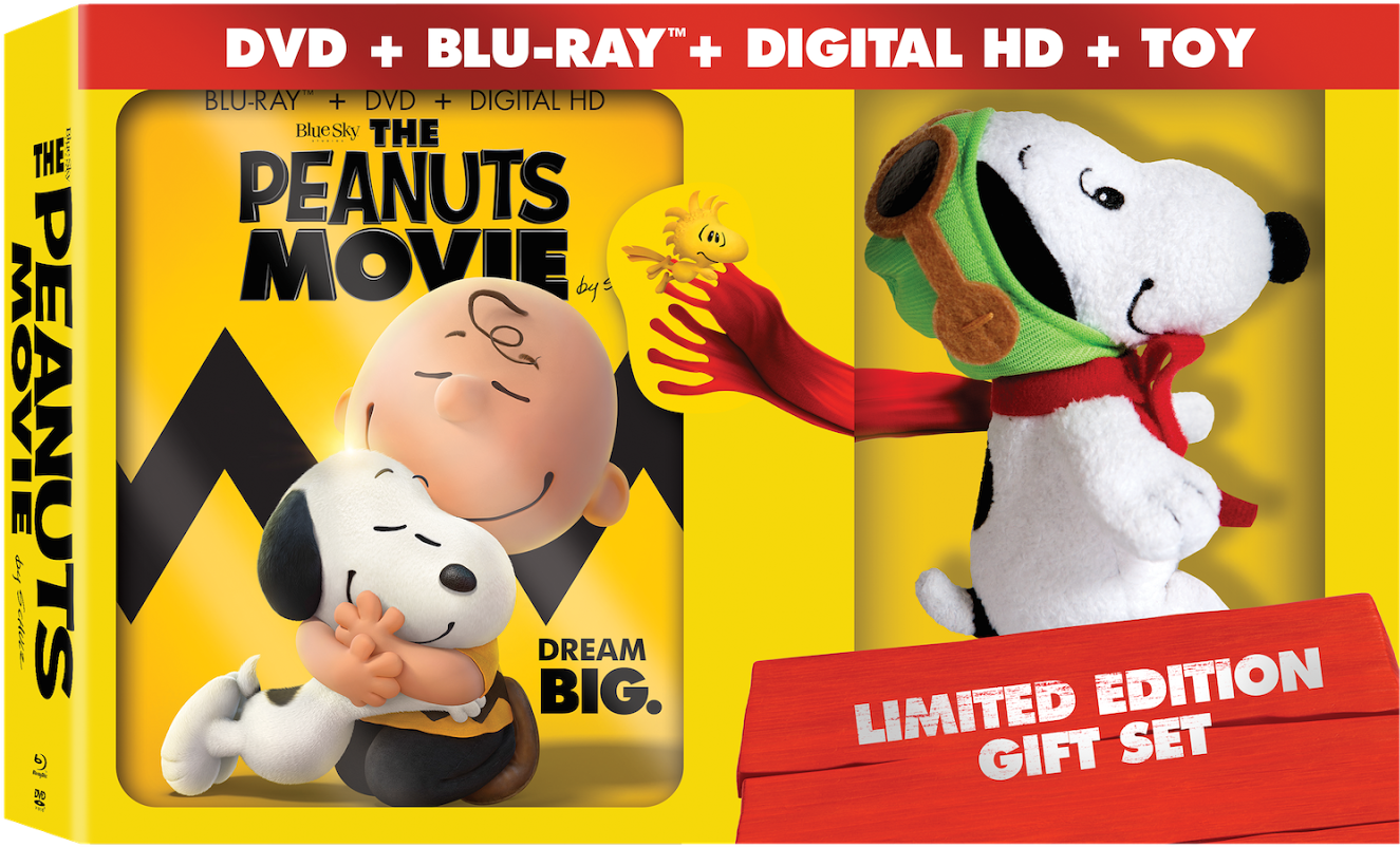 Peanuts Movie Dvd Clipart (1600x979), Png Download
