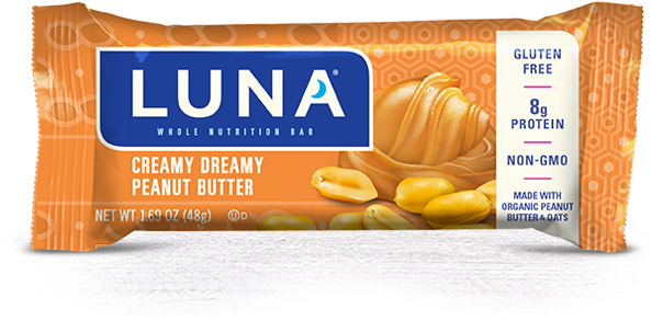 Creamy Dreamy Peanut Butter - Peanut Butter Luna Bars Clipart (625x510), Png Download