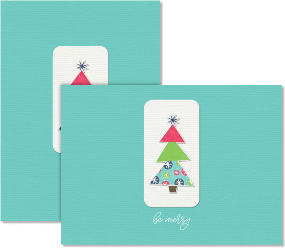 Be Merry Christmas Tree - Christmas Tree Clipart (600x600), Png Download