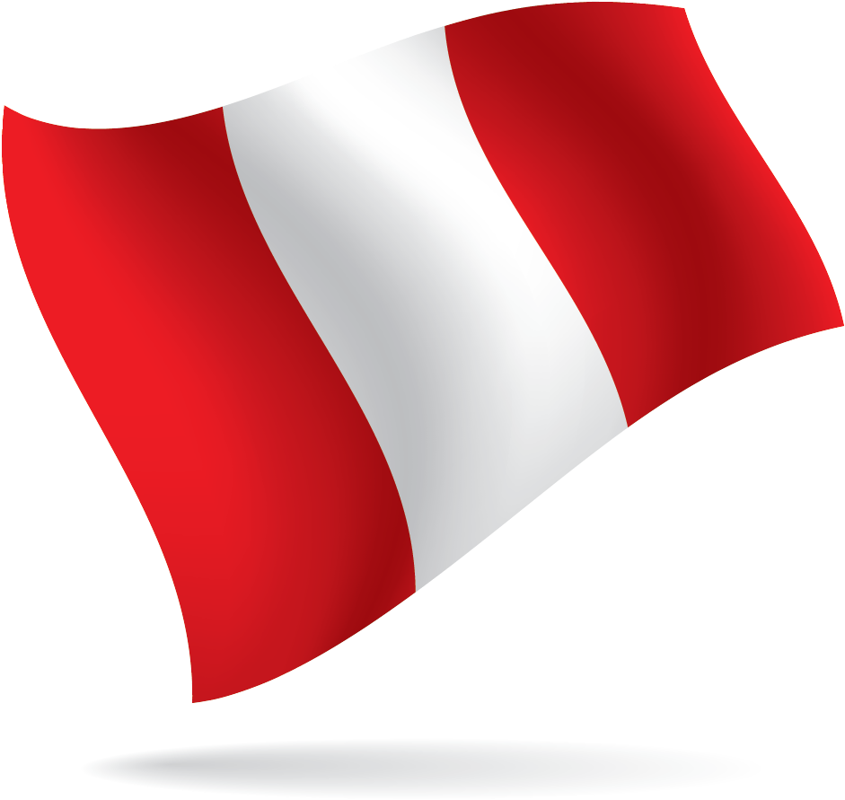 Bandera De Peru Png - Bandera De Peru Animada Png Clipart (941x891), Png Download