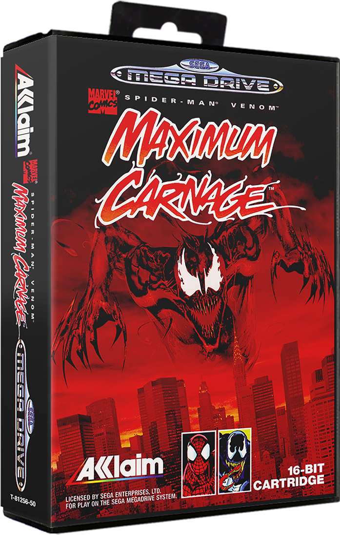 Spider-man & Venom - Spider Man And Venom Maximum Carnage Poster Clipart (697x1097), Png Download