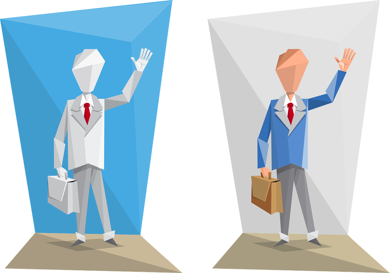 Origami Businessman Man - Paper Origami People Clipart (1280x898), Png Download