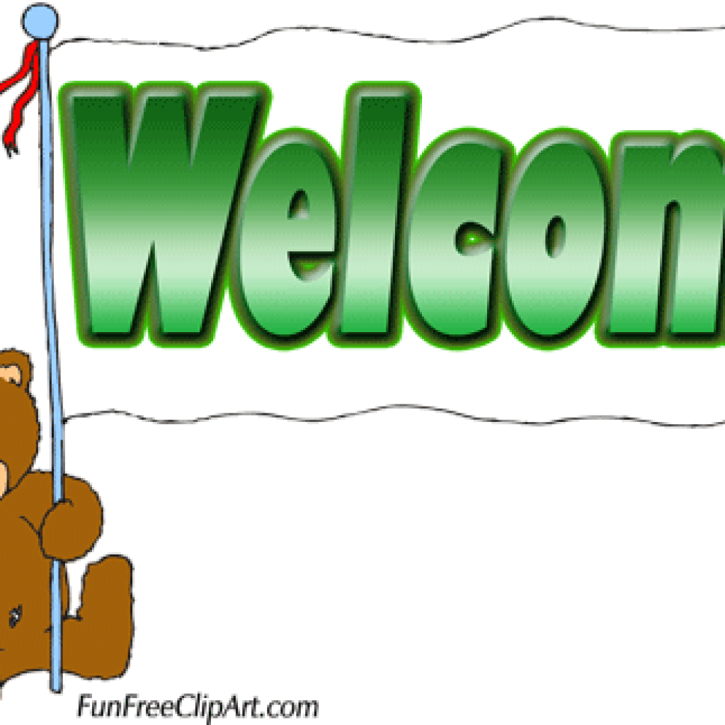 Welcome Sign Clip Art Welcome Clipart Clipart Panda - Illustration - ...