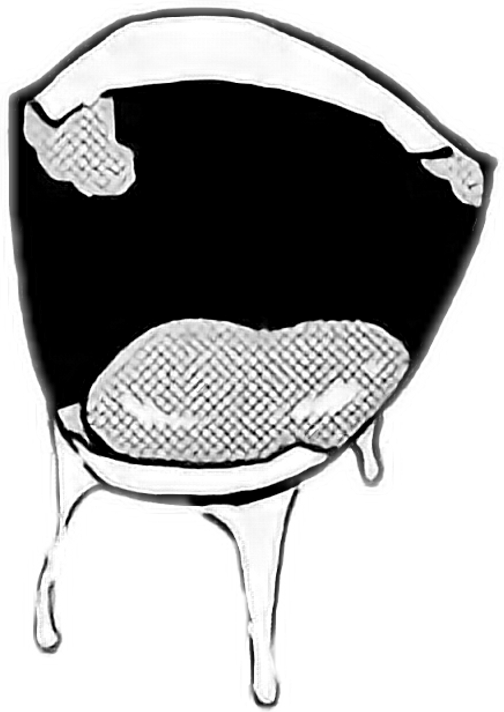 Download #ahegao #cutout #transparent #trash #otaku #drooling - Ahegao