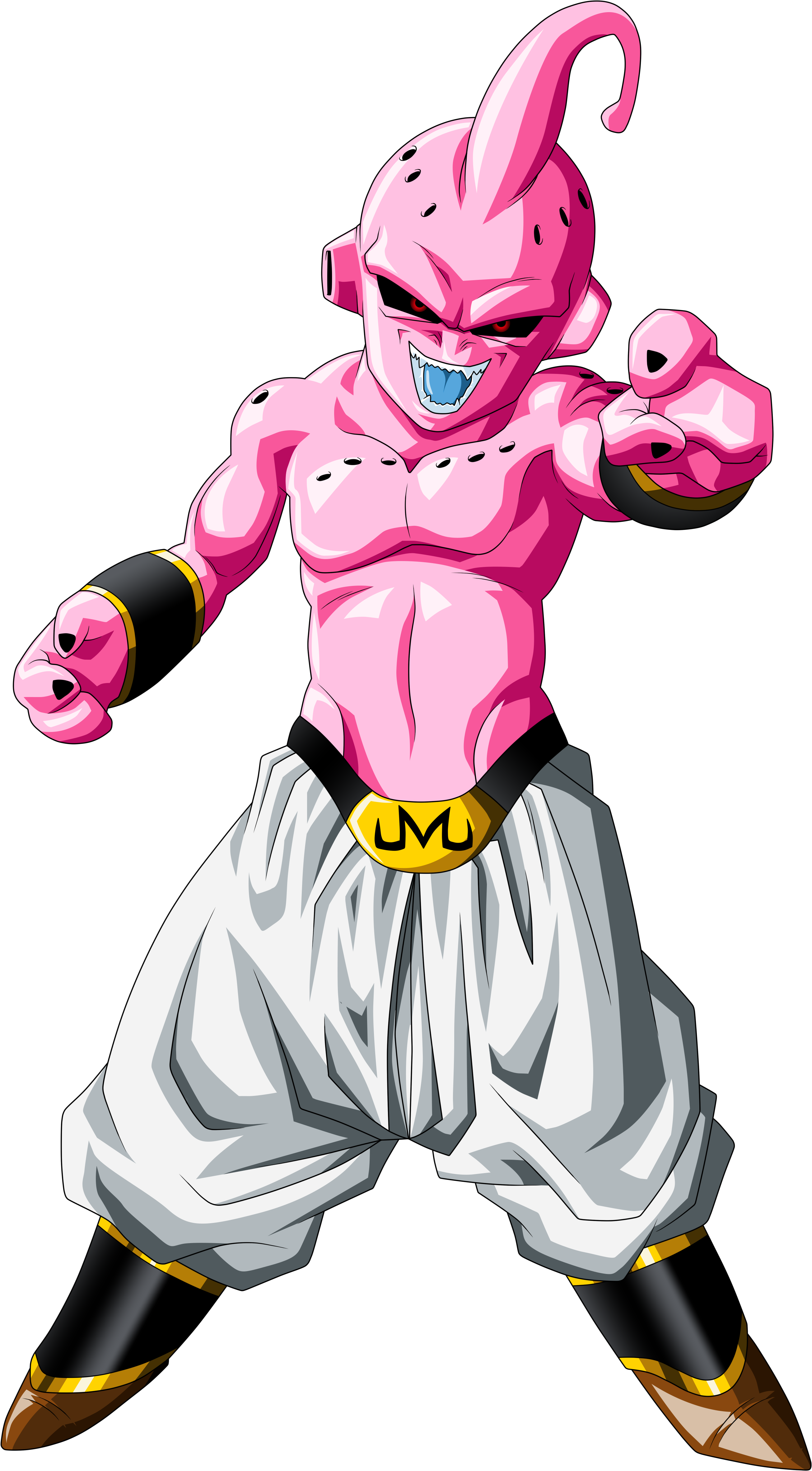 No Caption Provided No Caption Provided - Dragon Ball Super Kid Buu Clipart (2800x4932), Png Download