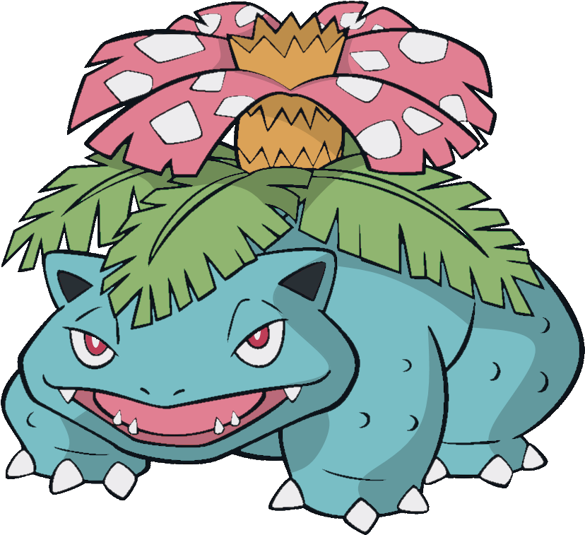 Png - Venusaur Png Clipart (827x768), Png Download
