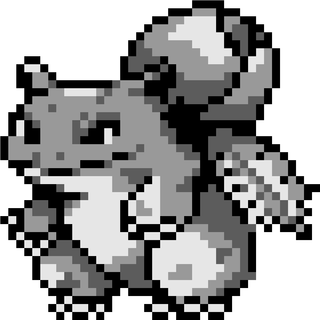 Ivysaur - Gen - Ivysaur Gen 1 Sprite Clipart (1196x1144), Png Download