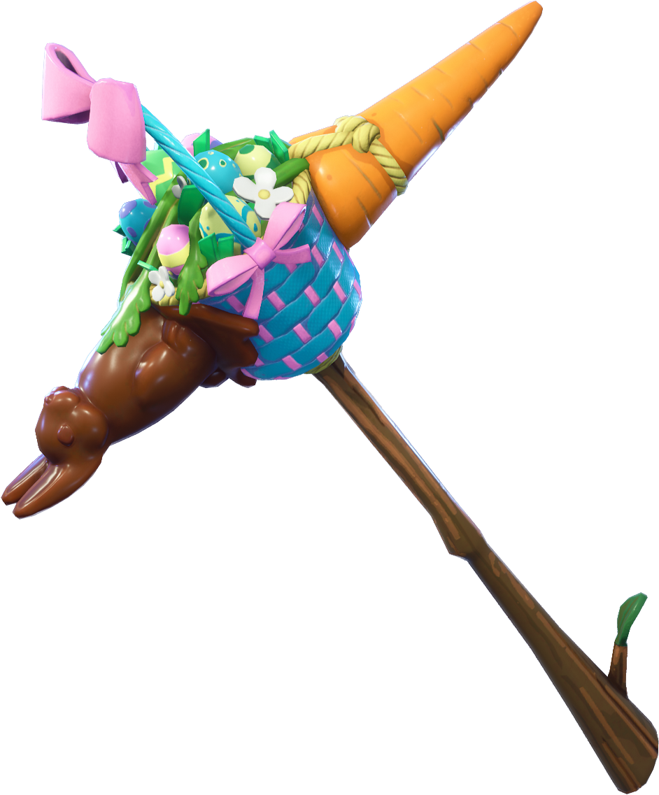 Fortnite Carrot Stick - Carrot Stick Pickaxe Fortnite Clipart (1200x1200), Png Download