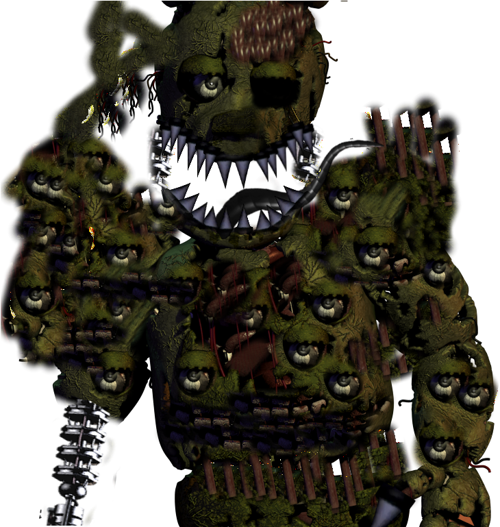 Five Nights At Freddy's , Png Download - Nightmare Springtrap Clipart ...