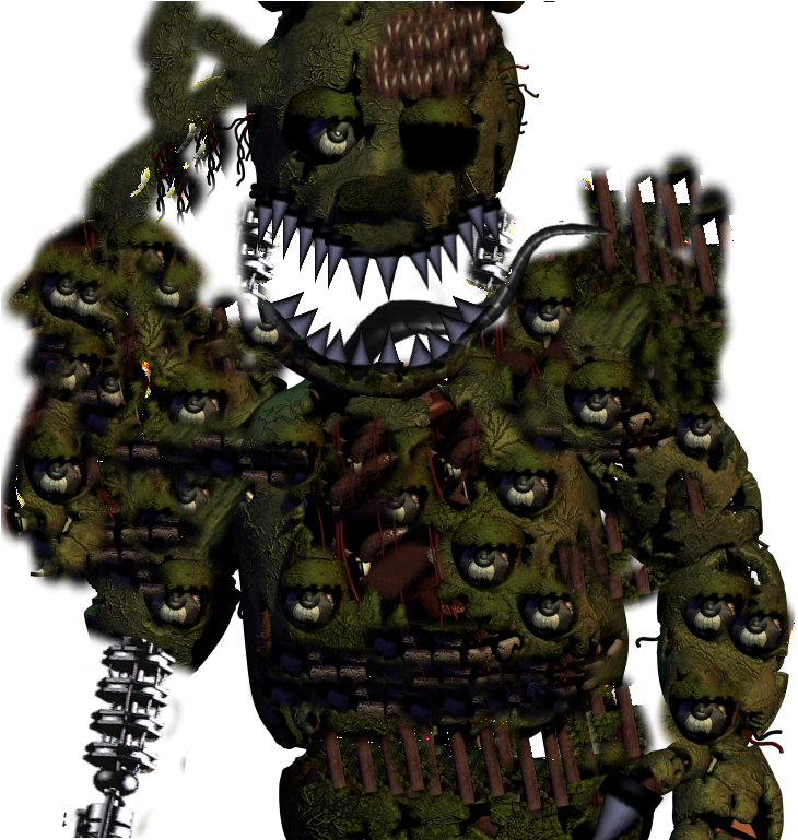 Download Five Nights At Freddy's , Png Download Nightmare Springtrap