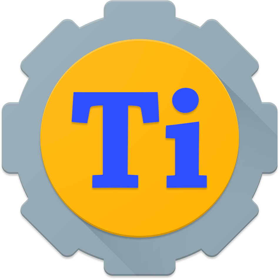 Titanium Backup Material Design Icon - San Agustin Institute Of Technology Logo Clipart (1024x1024), Png Download