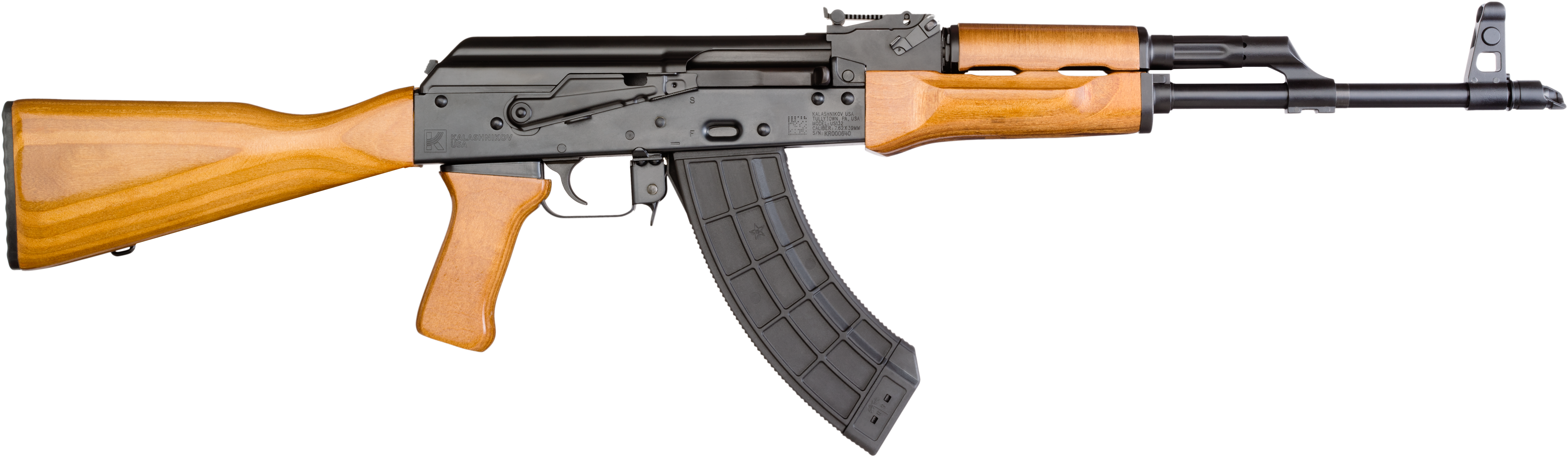 Kalashnikov Usa Us - Century Arm C39v2 Clipart (7999x2416), Png Download